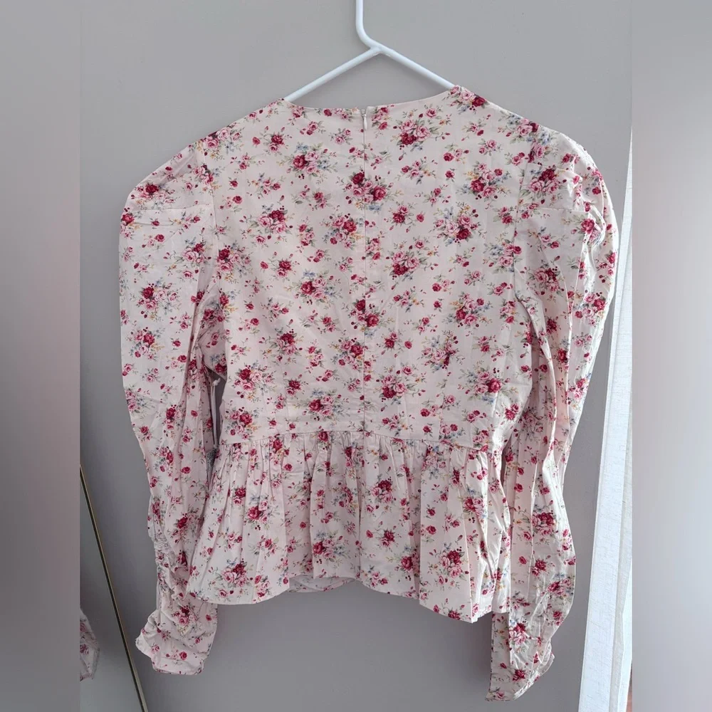 NWT Hyacinth‎ House Floral Blouse